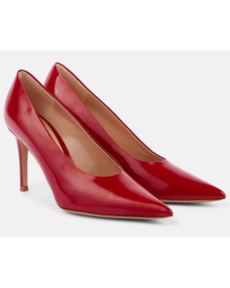 Gianvito Rossi Pumps Robbie 85 in pelle Rosso