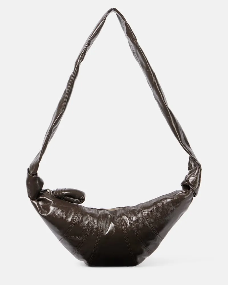 Christophe Lemaire Borsa a spalla Croissant Small Marrone