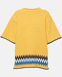 Jil Sander T-shirt in jersey di cotone Nero