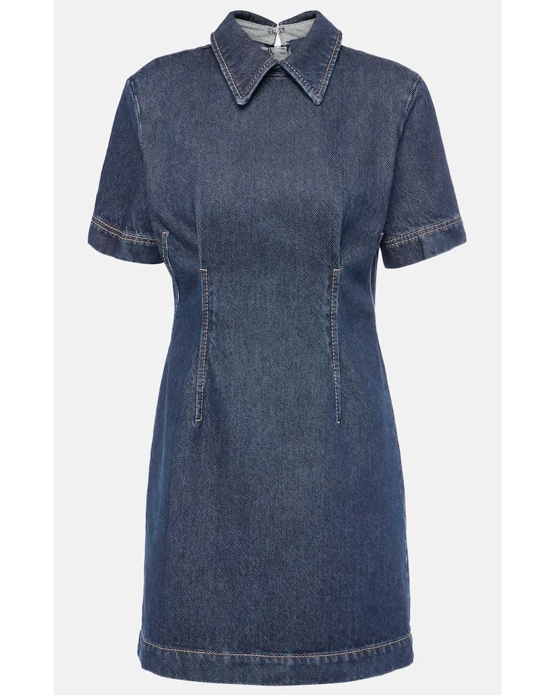 SPORTMAX Abito polo Douglas di jeans Blu