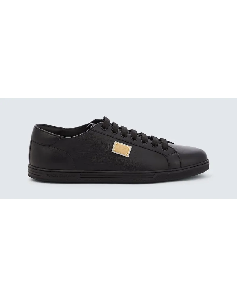 Dolce & Gabbana Sneakers Saint Tropez in pelle Nero