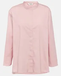 Max Mara Camicia Karina in misto cotone Rosa