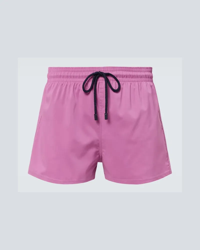Vilebrequin Costume da bagno con logo Rosa