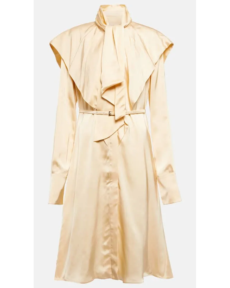 Jil Sander Chemisier in raso Giallo