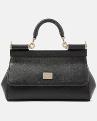 Dolce & Gabbana Borsa a tracolla Sicily Dauphine Mini Nero