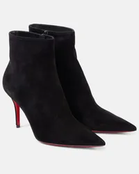 Christian Louboutin Stivaletti So Apostropha 80 in suede Nero