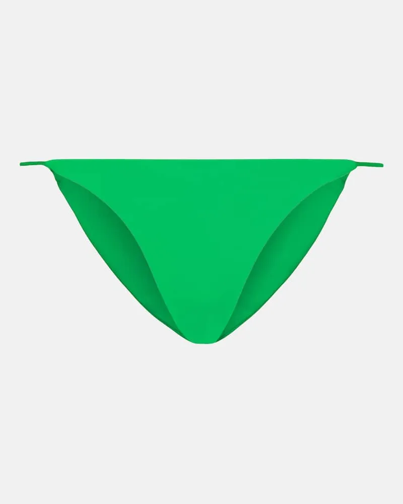 JADE SWIM Slip bikini Bare Minimum Verde