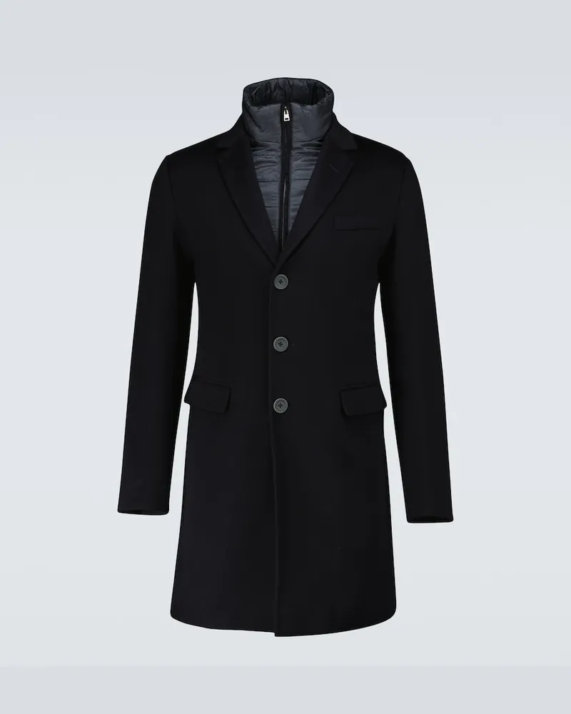 Herno Soprabito in cashmere Blu