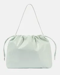 The Row Borsa a spalla Angy in pelle Blu