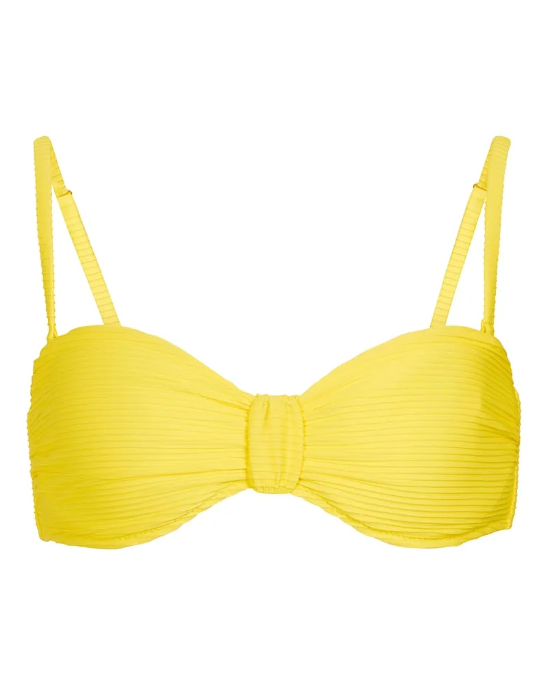 Heidi Klein Top bikini Cascais Giallo