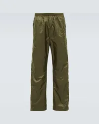 Prada Pantaloni in Re-Nylon Verde