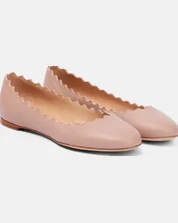 Chloé Chloé Ballerine Lauren in pelle Beige