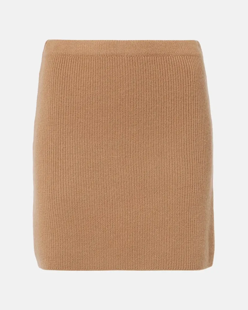 Lisa Yang Minigonna Mindy in cashmere Marrone