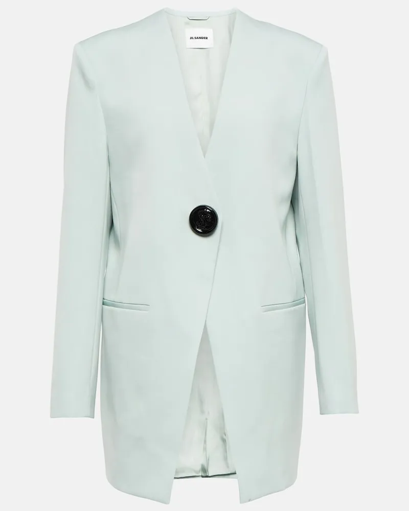 Jil Sander Blazer in lana Blu