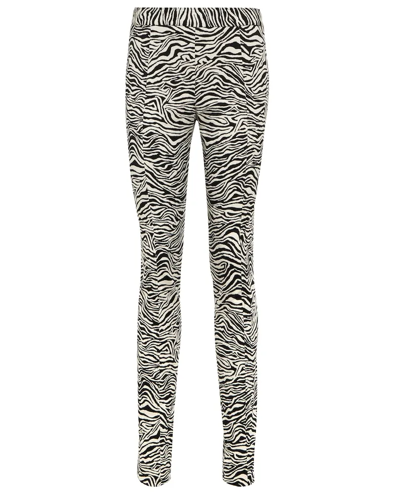 Proenza Schouler Pantaloni skinny in jacquard Multicolore