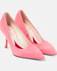 Roger Vivier Pumps I Love Vivier in suede Rosa