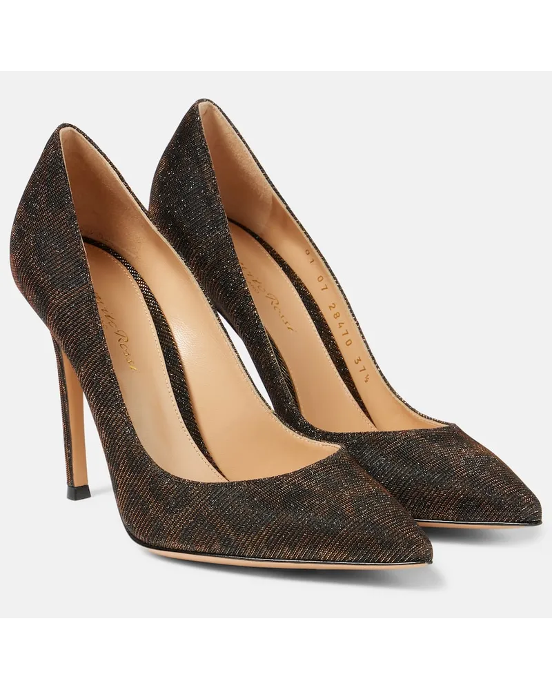 Gianvito Rossi Pumps Gianvito 105 con stampa Multicolore