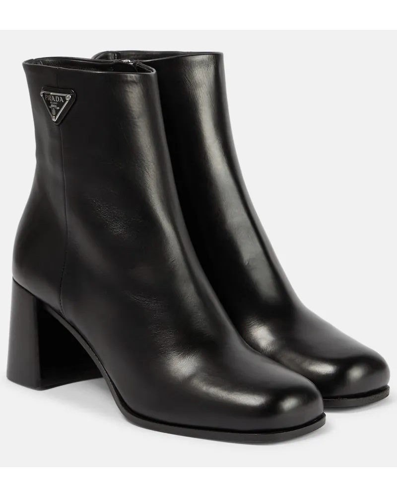 Prada Stivaletti in pelle Nero