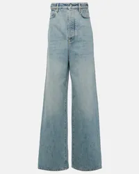 Loewe Jeans a gamba larga e vita alta Blu