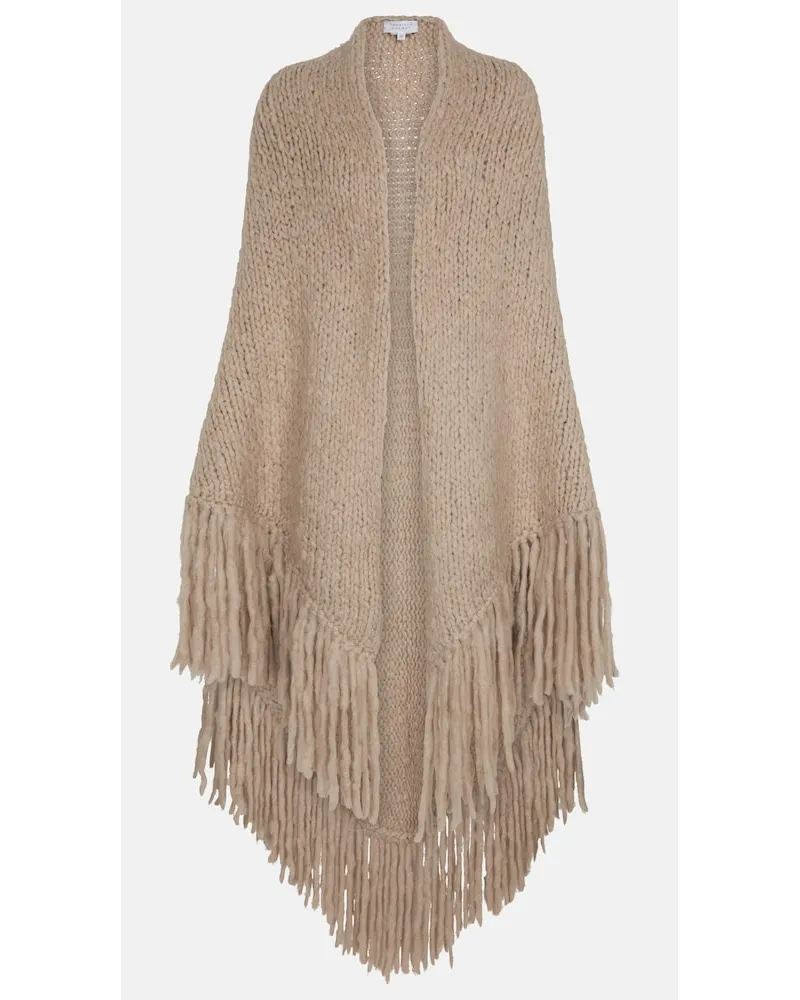 Gabriela Hearst Scialle Lauren in cashmere Beige