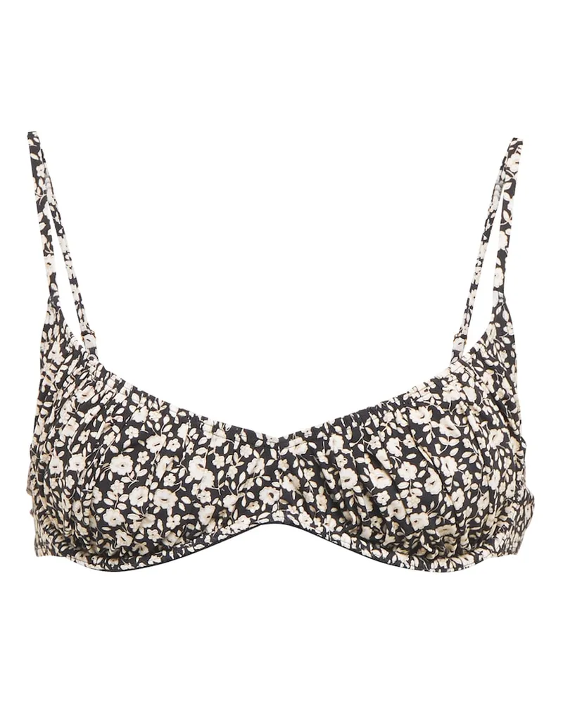 Tory Burch Top bikini con stampa floreale Multicolore