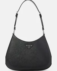 Prada Borsa Cleo in pelle saffiano Nero