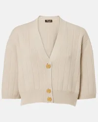 Loro Piana Cardigan Cervatto in cashmere Beige