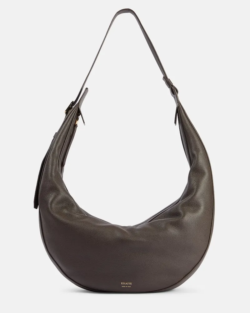 KHAITE Borsa a spalla Augustina in pelle Marrone