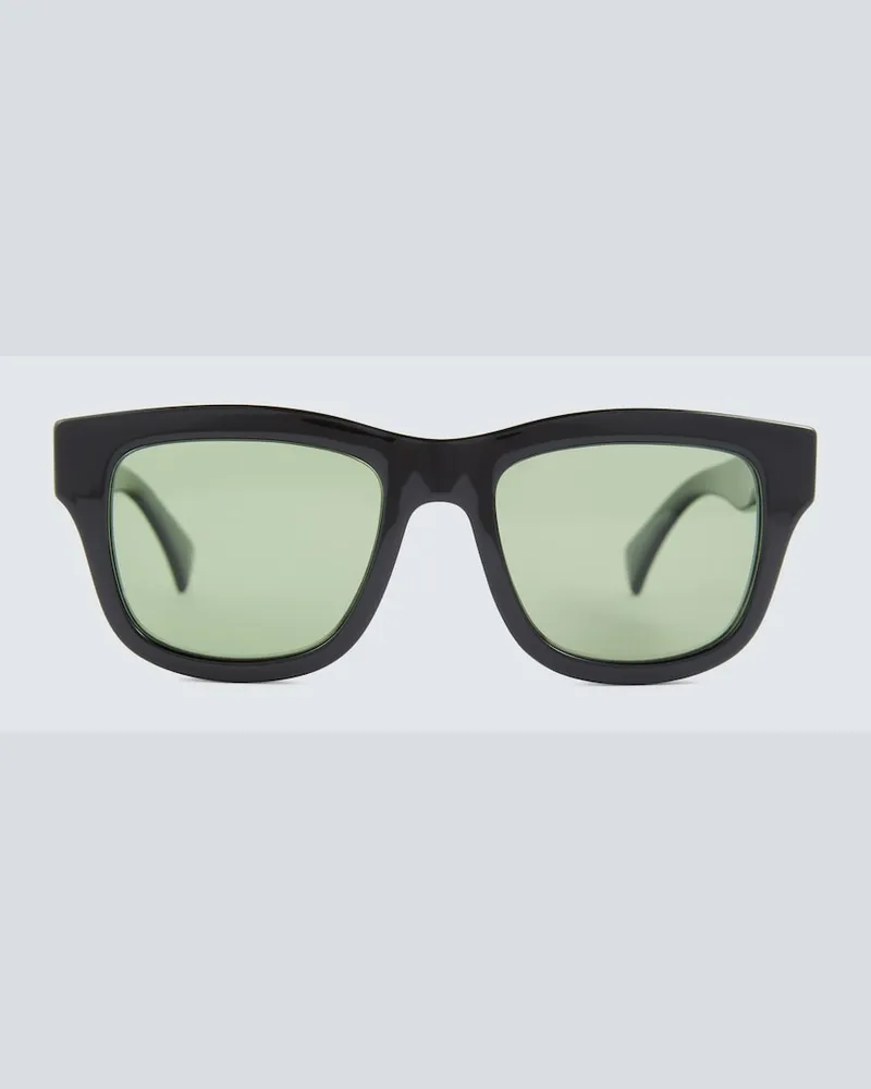 Gucci Occhiali da sole squadrati in acetato Nero