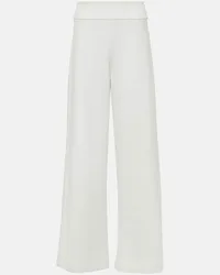 Max Mara Pantaloni regular Levante in jersey Bianco