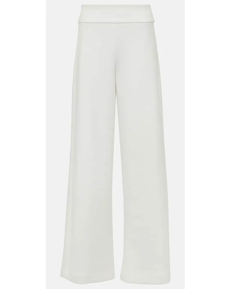 Max Mara Pantaloni regular Levante in jersey Bianco