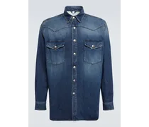 Burberry Camicia di jeans Blu
