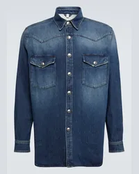 Burberry Camicia di jeans Blu