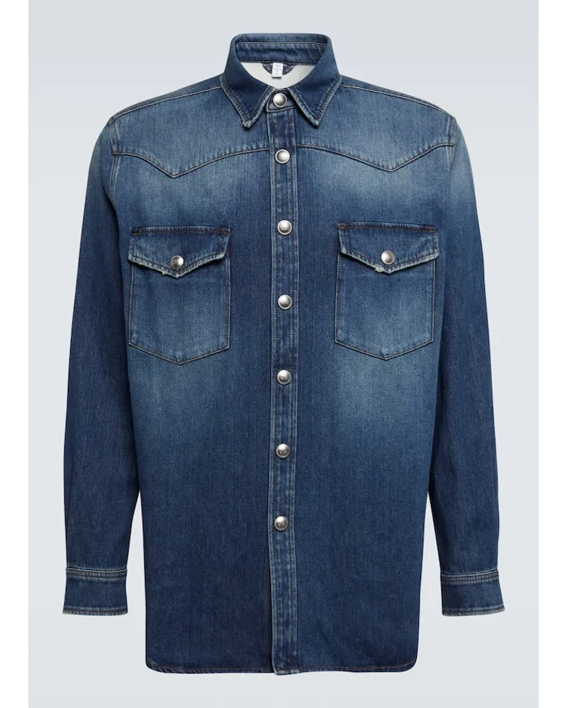 Burberry Camicia di jeans Blu