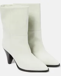 Isabel Marant Stivaletti Rouxa in suede Bianco