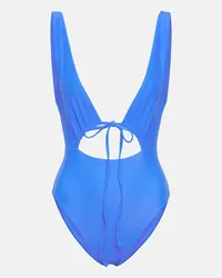 JADE SWIM Costume intero Cava con cut-out Blu