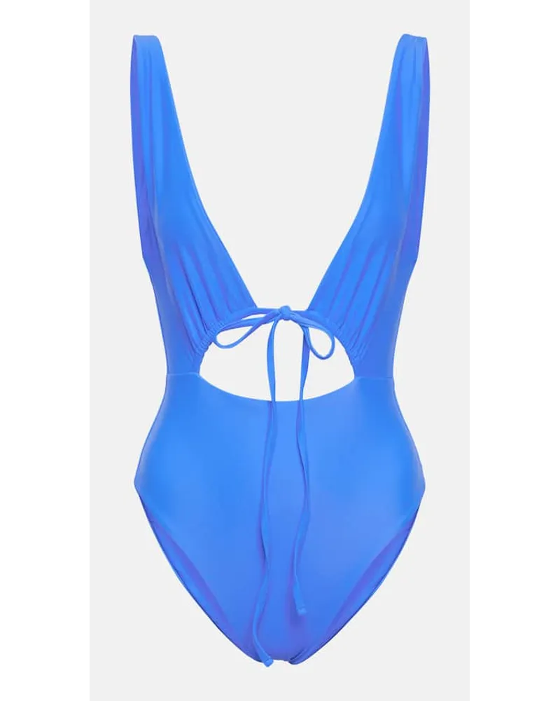 JADE SWIM Costume intero Cava con cut-out Blu