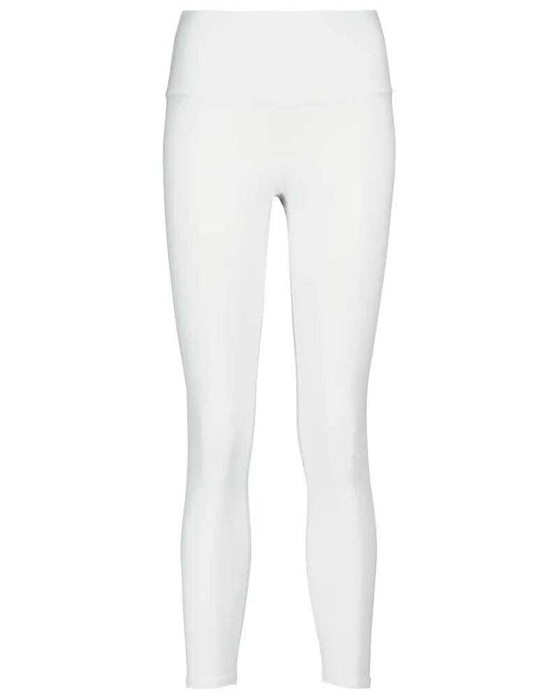 alo Leggings Airbrush a vita alta Bianco
