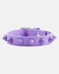 Christian Louboutin Bracciale Loubilink in pelle Viola