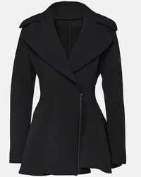 Alaïa Alaïa Cappotto Princess in misto lana Nero