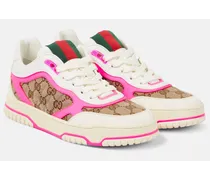 Sneakers Gucci Re-Web in pelle