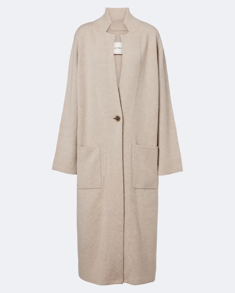 Lisa Yang Cappotto Amie in cashmere Beige