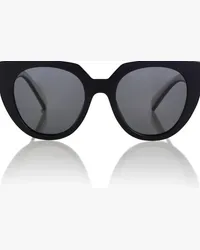 Prada Occhiali da sole cat-eye Marrone