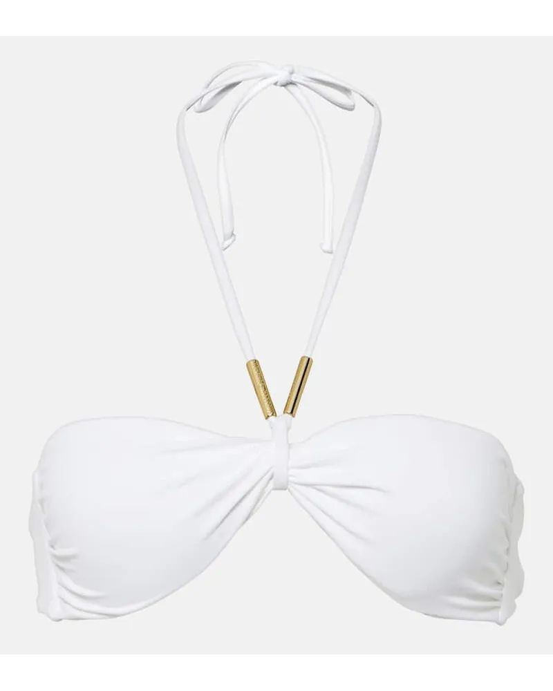 Melissa Odabash Top bikini Canary Bianco
