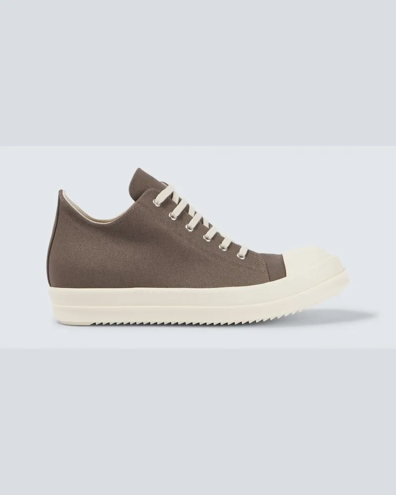 Rick Owens DRKSHDW - Sneakers Temple in denim Grigio