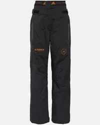 adidas Pantaloni da sci con logo Nero