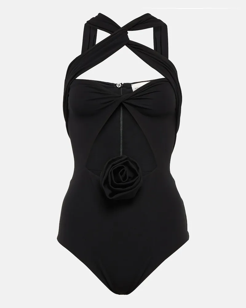 Magda Butrym Body con cut-out Nero