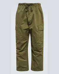 Comme des Garçons Comme des Garçons Homme Pantaloni cargo in twill di cotone Verde