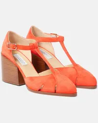 Gabriela Hearst Pumps Hawes in suede Arancione