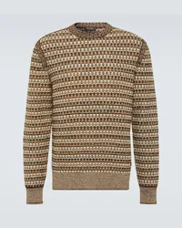 Loro Piana Pullover Mancora in jacquard di cashmere Multicolore